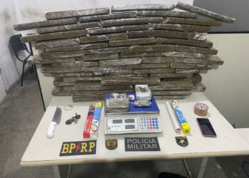 Polícia Militar apreende 65kg de maconha em Nossa Senhora do Socorro