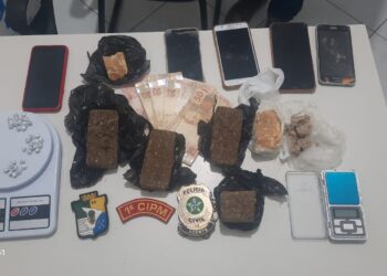 Ação conjunta entre as Polícias Militar e Civil desarticula ponto de tráfico de drogas em São Cristóvão