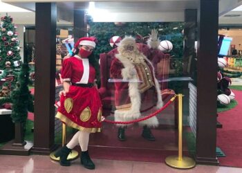 Últimos dias para abraçar Papai Noel nos shoppings Jardins e RioMar