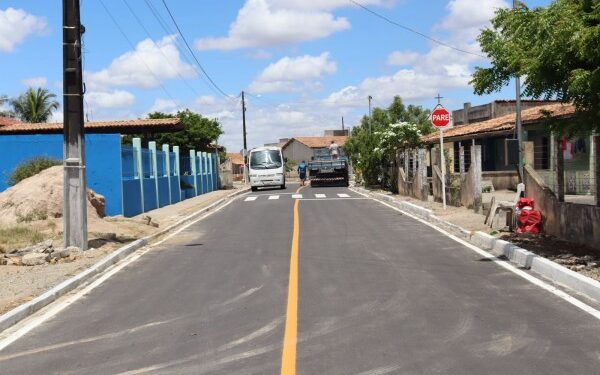 Pavimentação asfáltica do Povoado São José será inaugurada no próximo domingo, 17
