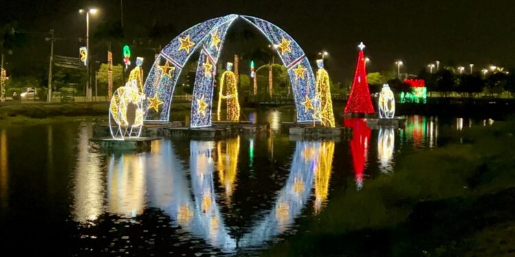 Acendimentos das luzes do Natal no Parque da Sementeira acontece nesta terça-feira
