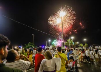 Réveillon 2024: população elogia programação da tradicional festa que acontece em Aracaju