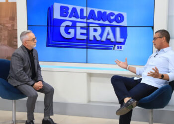 Governador Fábio Mitidieri ressalta os investimentos e os bons índices alcançados em áreas estratégicas em  entrevista de balanço à TV Atalaia
