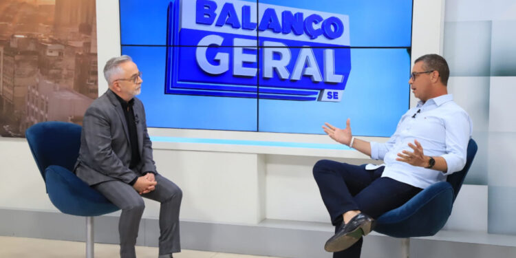 Governador Fábio Mitidieri ressalta os investimentos e os bons índices alcançados em áreas estratégicas em  entrevista de balanço à TV Atalaia