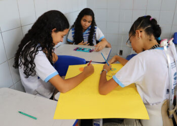 Estudantes do ensino fundamental aprovam ação de acolhimento do bairro Santa Maria