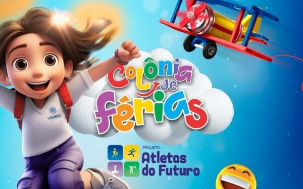 Prefeitura de Lagarto anuncia colônia de férias do Estação Cidadania com atividades esportivas e recreativas para inscritos no Projeto Atletas do Futuro