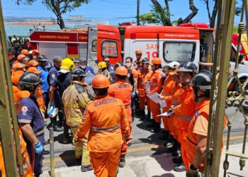 IML confirma que vítimas morreram por ação contundente provocada pelo desabamento de residencial