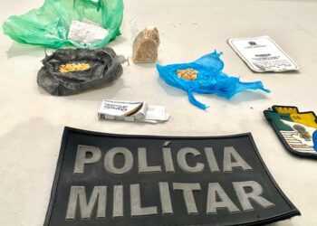 Polícia Militar apreende entorpecentes durante rondas no Bairro América