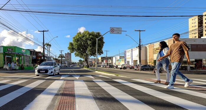 Detran registrou 91 acidentes envolvendo pedestres, com 11 mortes, em 2023