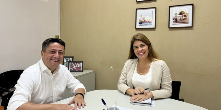 “Diálogo super positivo e engrandecedor”, afirma Fabiano Oliveira sobre encontro com a primeira-dama Érica Mitidieri