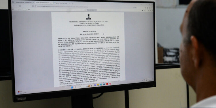Governo de Sergipe abre processo seletivo simplificado para professores dos centros de excelência de educação em tempo integral