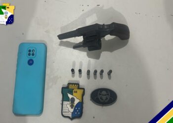 PM recupera veículo roubado e apreende arma e munições na Rodovia João Bebe Água