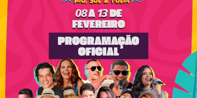 Canindé de São Francisco divulga programação oficial do Carnaval