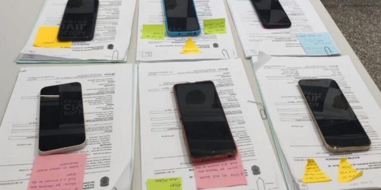 Polícia Civil recupera celulares furtados na cidade de Porto da Folha
