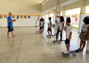Projeto Construindo Valores é retomado com atividades esportivas nas escolas municipais