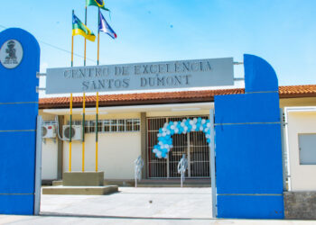 Centro de Excelência Santos Dumont retorna às aulas com escola reformada e estruturada