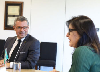 Governador Fábio Mitidieri discute projetos prioritários com a ministra Simone Tebet