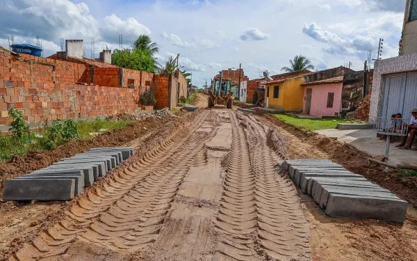 Avanço e Progresso: Prefeitura de Lagarto anuncia calçamento no Bairro Jardim Campo Novo