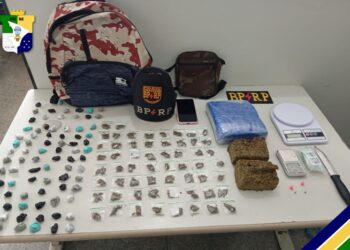 PM prende suspeito de tráfico de drogas na Barra dos Coqueiros