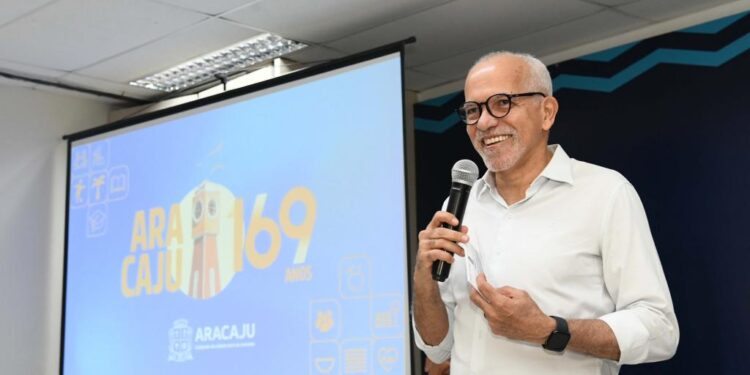 Prefeito Edvaldo anuncia programação comemorativa aos 169 anos de Aracaju