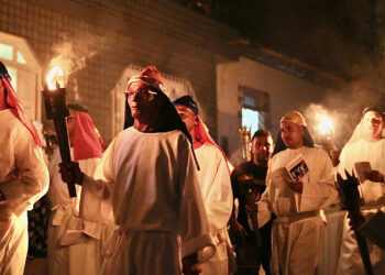 Procissão do Fogaréu vai marcar a Quinta-feira Santa em São Cristóvão