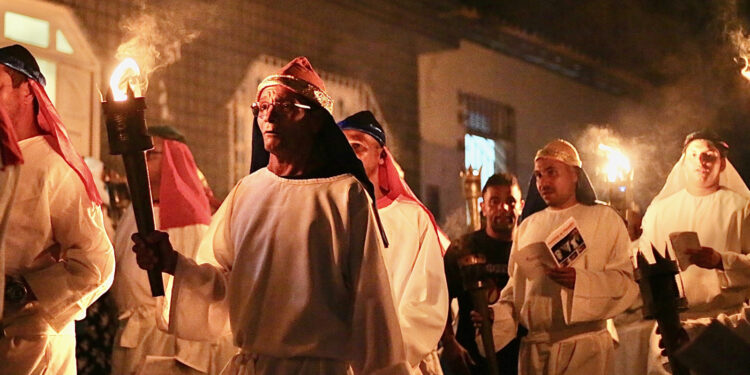 Procissão do Fogaréu vai marcar a Quinta-feira Santa em São Cristóvão