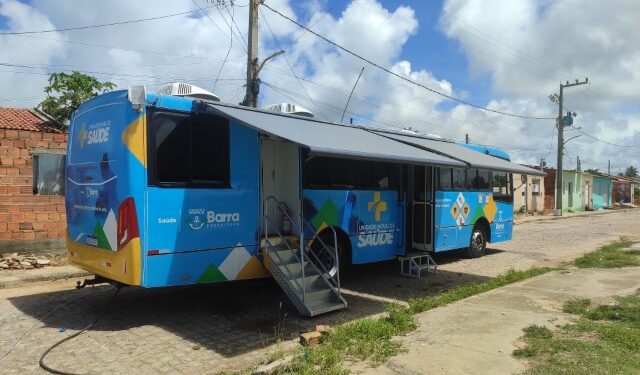 Unidade Móvel de Saúde de Barra dos Coqueiros já realizou quase 2 mil atendimentos