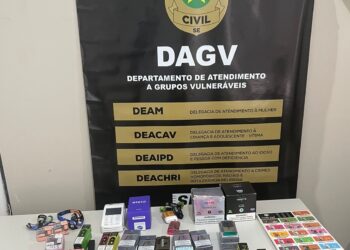Polícia Civil apreende cigarros eletrônicos que eram vendidos a adolescentes