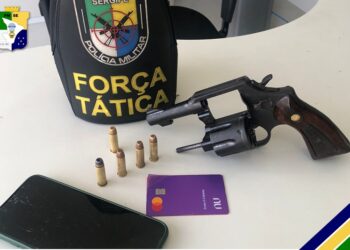Polícia Militar prende homem por porte ilegal de arma de fogo em Nossa Senhora do Socorro