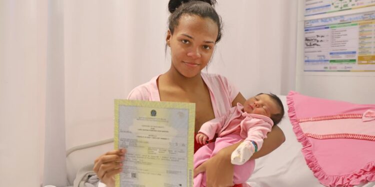 Cartório da Maternidade Lourdes Nogueira já registrou 2,2 mil certidões de nascimento