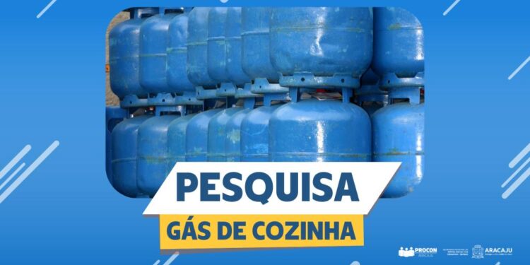 Procon Aracaju divulga levantamento de preços do gás de cozinha