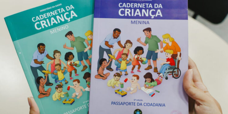 Secretaria da Saúde distribuirá mais de 44 mil Cadernetas da Criança