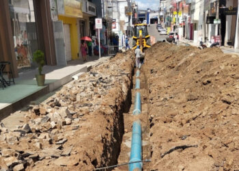 Deso realiza obras de ampliação e interligação da rede de abastecimento em Nossa Senhora da Glória