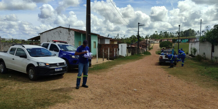 Deso realiza ação de monitoramento no conjunto habitacional Manoel Marinho Barbosa, em Salgado