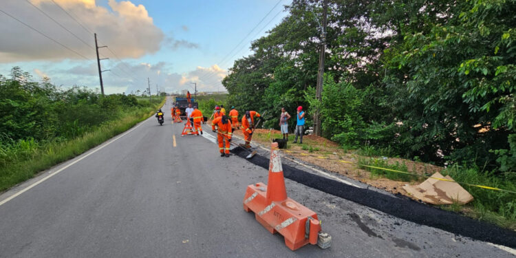 Prefeitura de Lagarto age rapidamente para solucionar problemas na Estrada da Barragem