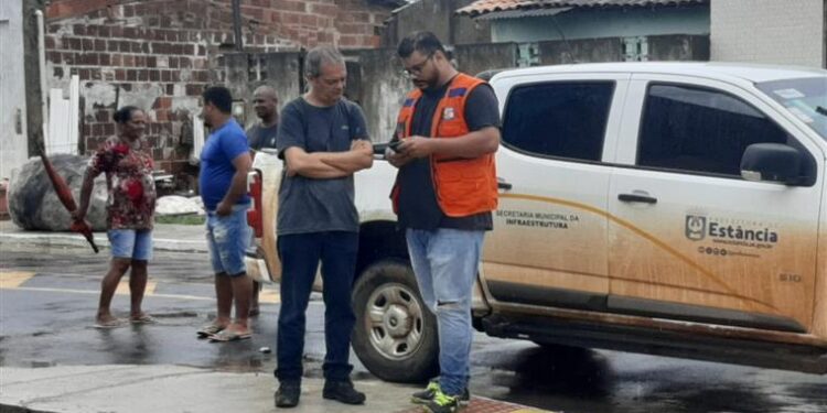 Operação Chuva: Prefeitura monta operação especial e atende áreas afetadas pelas fortes chuvas em Estância
