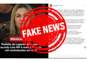 Portal SE79 terá que arquivar fake news contra a Prefeitura de Lagarto