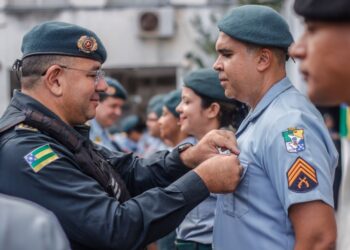 Solenidade de Entrega de Medalhas homenageia policiais militares no Quartel do Comando Geral