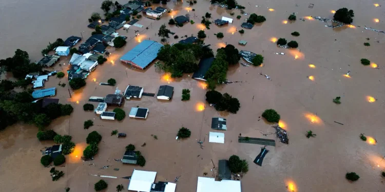 Barragem se rompe parcialmente no Rio Grande do Sul