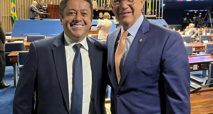 Vereador Fabiano Oliveira cumpre agenda positiva em Brasília ao lado do senador Laércio Oliveira
