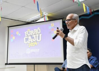 Prefeito Edvaldo divulga programação do Forró Caju 2024: “festa de dimensão extraordinária”
