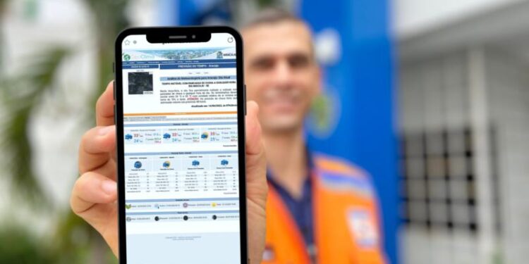 ClimAju: ferramenta digital permite acesso em tempo real às condições climáticas de Aracaju
