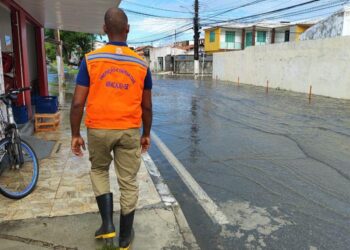 Defesa Civil registra 58 milímetros de chuva nesta quinta-feira