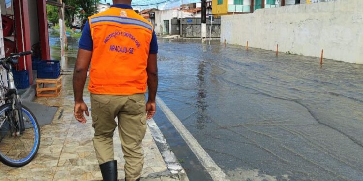 Defesa Civil registra 58 milímetros de chuva nesta quinta-feira