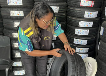 ITPS de Sergipe explica funcionamento da etiqueta Ence em pneus