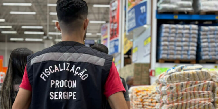 Procon Sergipe inicia monitoramento de preços do arroz em estabelecimentos da capital sergipana