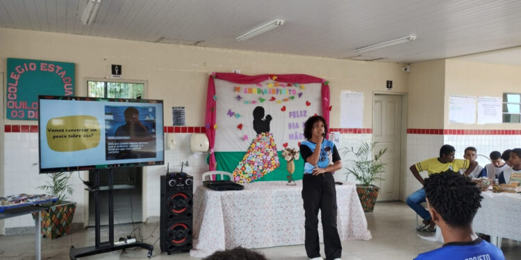 Educação antirracista é tema de conversa com estudantes quilombolas de Brejão dos Negros