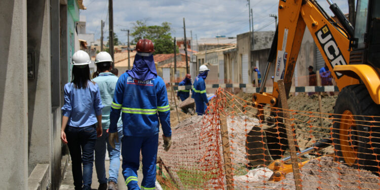 Deso executa construção de Estação Elevatória de Esgoto em Itabaianinha