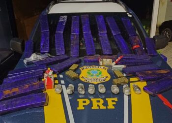 PRF em Sergipe apreende drogas, munições e granadas na BR-101