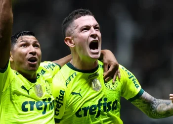 Jogando em Belo Horizonte, Palmeiras derrota o Atlético-MG por 4 a 0